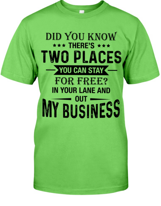 Two Places  T-Shirt